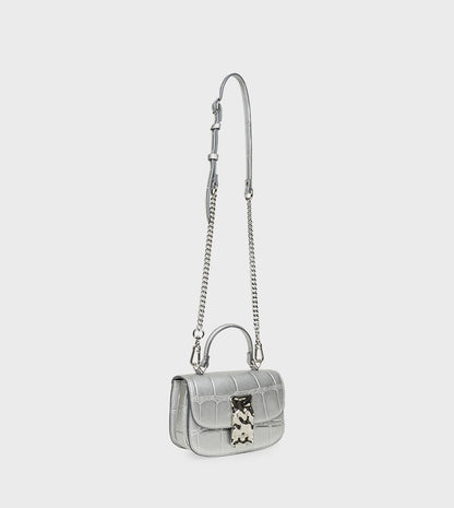 STEVE MADDEN Textured Top Handle Bag
