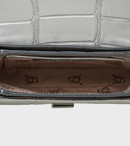 STEVE MADDEN Textured Top Handle Bag