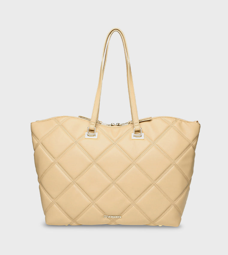 Steve Madden Logo Detail Puffer Tote Bag