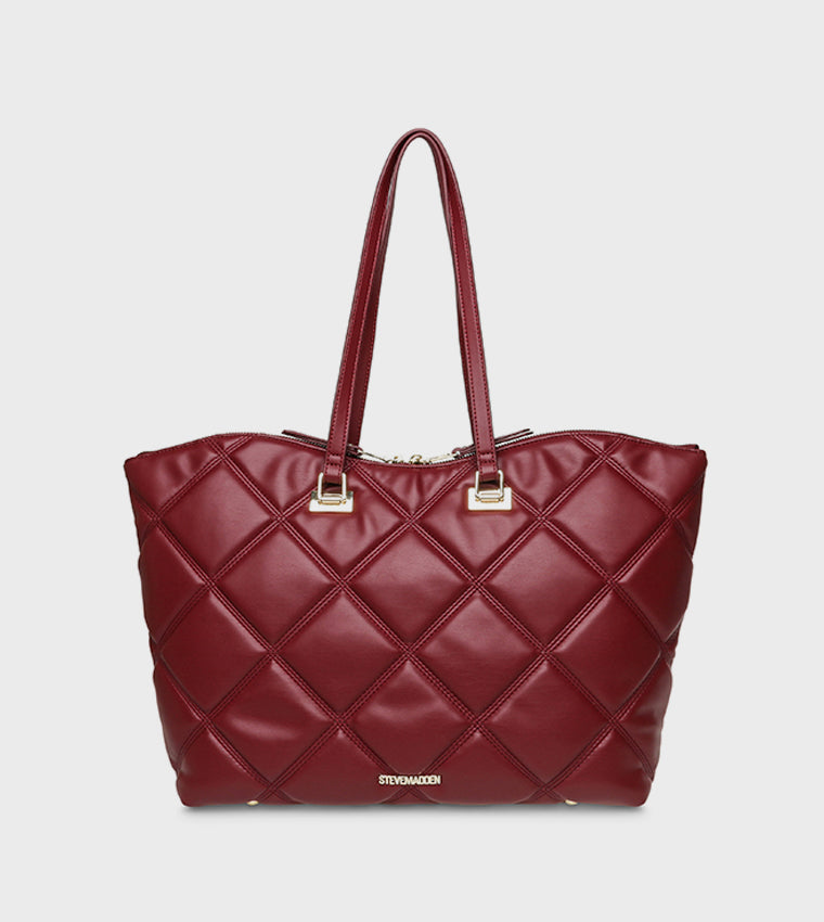 Steve Madden Logo Detail Puffer Tote Bag
