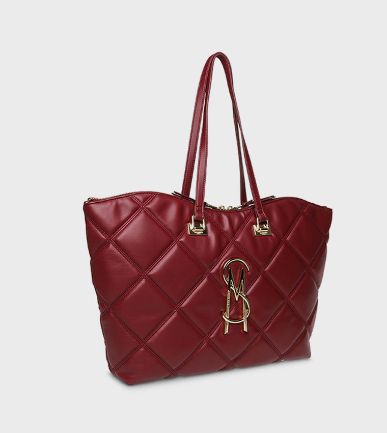 Steve Madden Logo Detail Puffer Tote Bag
