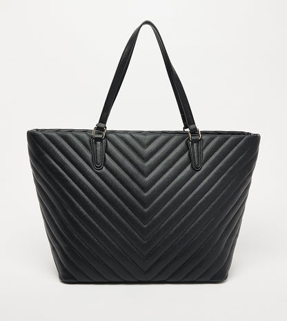 Steve Madden Quilted Tote Bag with Pouch