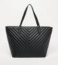 Steve Madden Quilted Tote Bag with Pouch