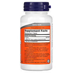 L-Lysine 500 mg Tablets