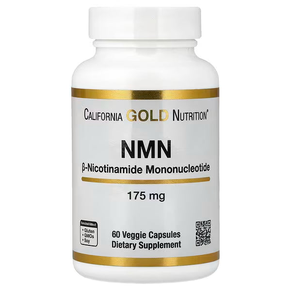 California Gold Nutrition, NMN, 175 mg, 60 Veggie Capsules