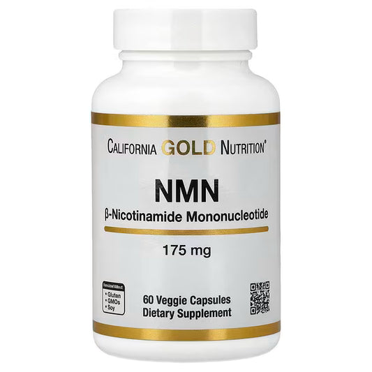 California Gold Nutrition, NMN, 175 mg, 60 Veggie Capsules