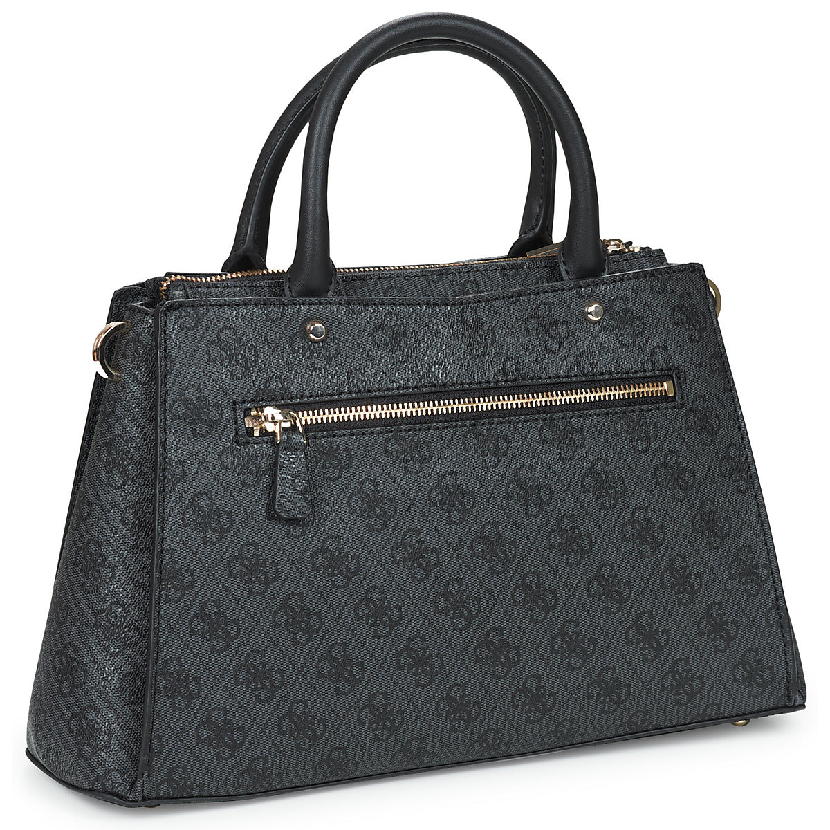 GUESS ZAMIRA SATCHED BAG Black