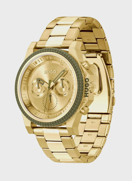 ساعة هوغو بريف التناظرية 