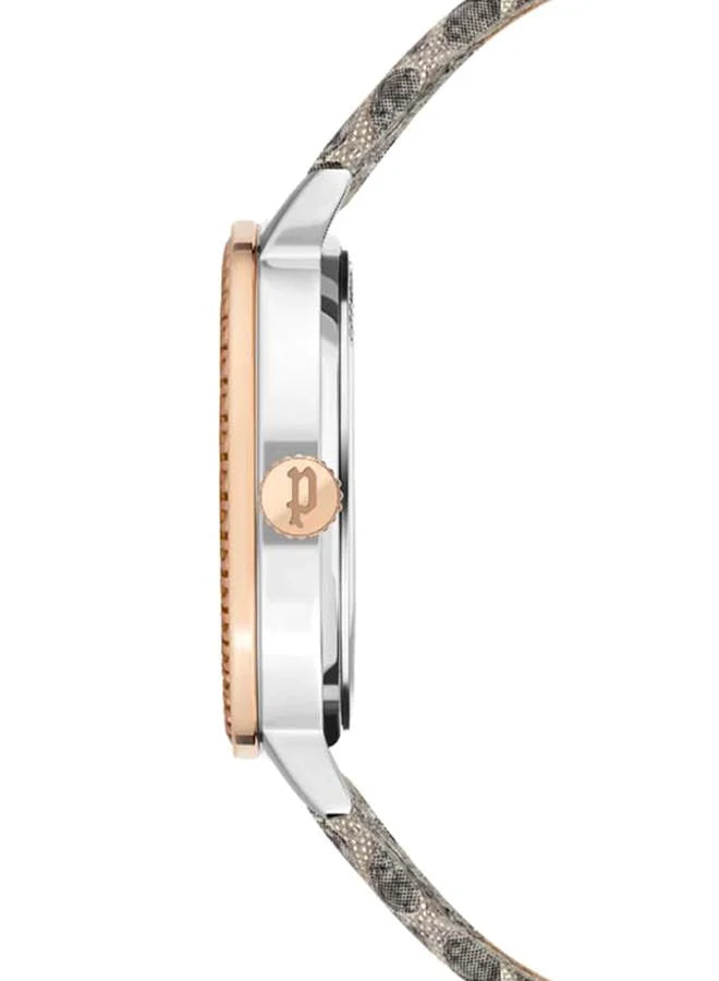 POLICE Women's Leather Analog Wrist Watch