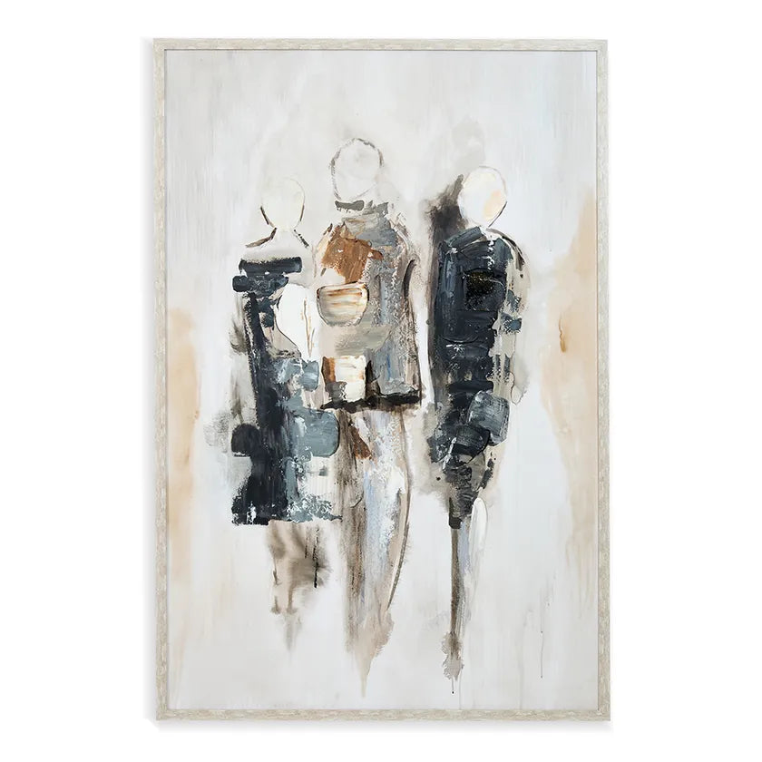 Walk Framed Wall Art, Multicolor - 150x100cm