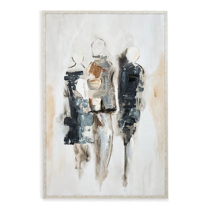 Walk Framed Wall Art, Multicolor - 150x100cm