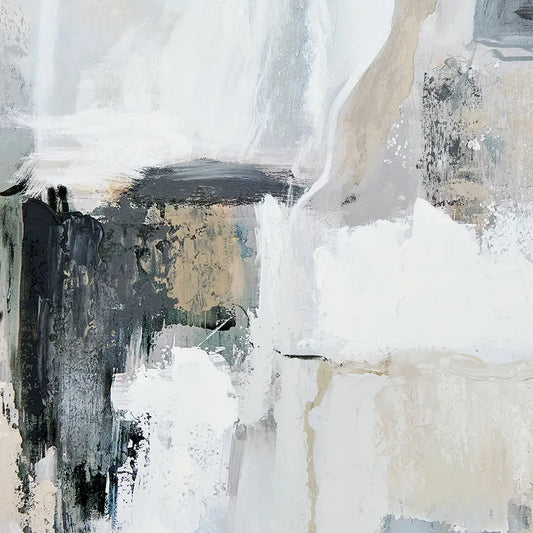 لوحة جدارية بدون إطار "صخور"، متعددة الألوان - ١٢٠×٩٠ سم 