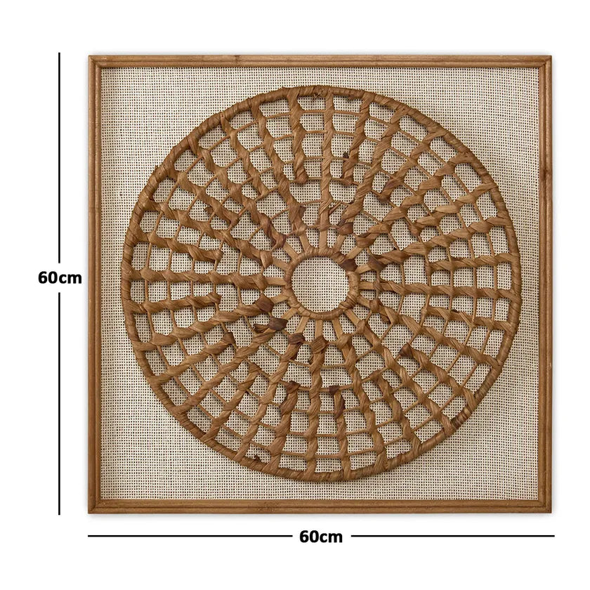 Maj Wall Decor, Natural - 60x60 cm