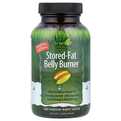 Irwin Naturals, Stored-Fat Belly Burner®, 60 Liquid Soft-Gels