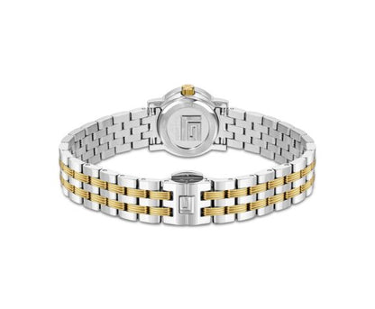 GUY LAROCHE Alex Watch for Women with Silver and Gold Stainless Steel Bracelet 22 mm