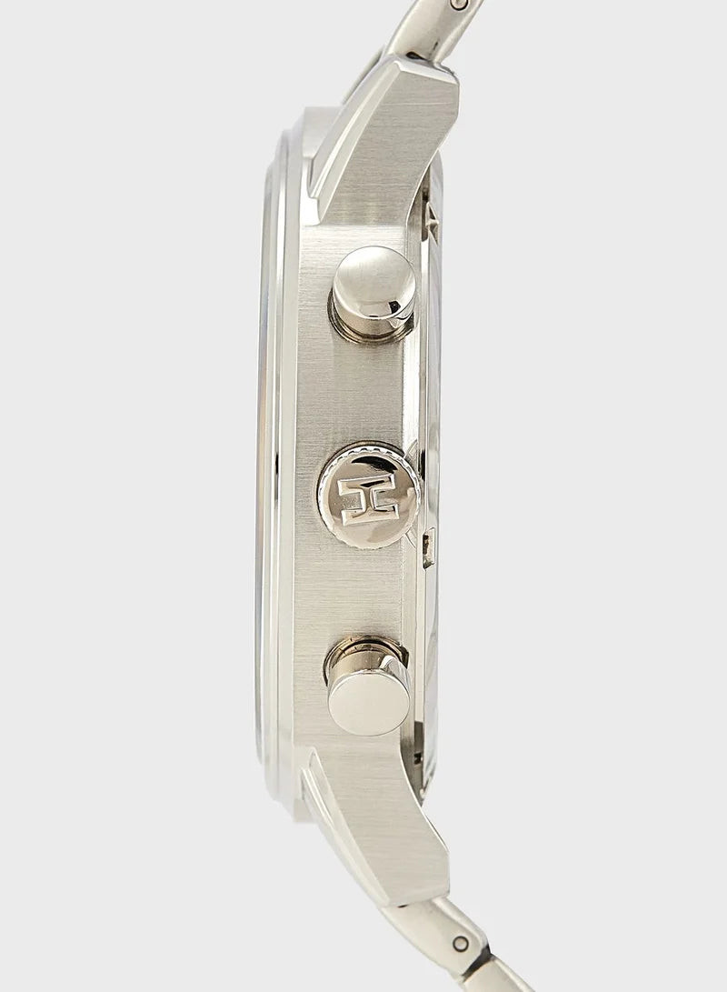 ساعة تومي هيلفيغر التناظرية متعددة الوظائف بسوار من الفولاذ 