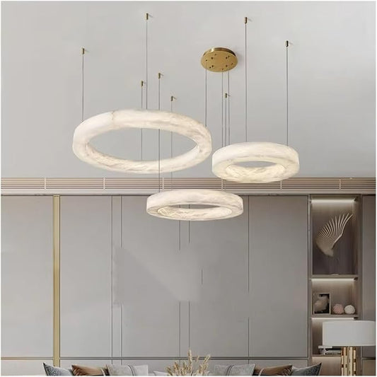 Marble Copper Pendant Light Living Room Modern Luxury Creative Bar Counter Dining Room Light Bedroom Light