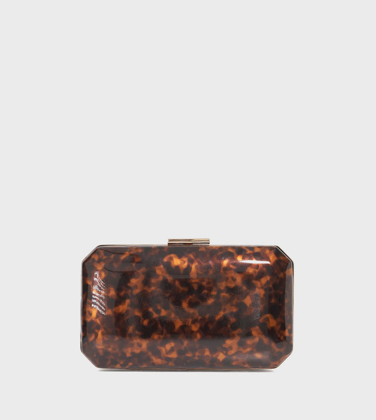 Dune London Printed Clutch Bag