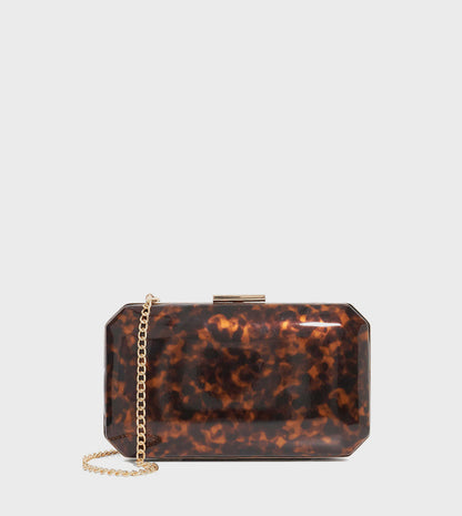 Dune London Printed Clutch Bag