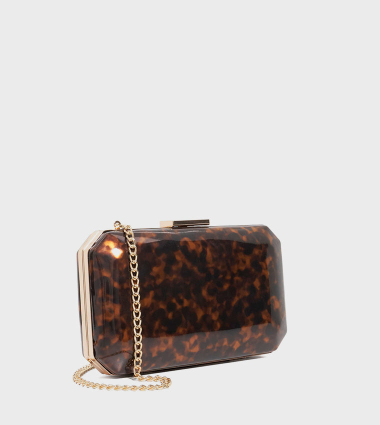 Dune London Printed Clutch Bag