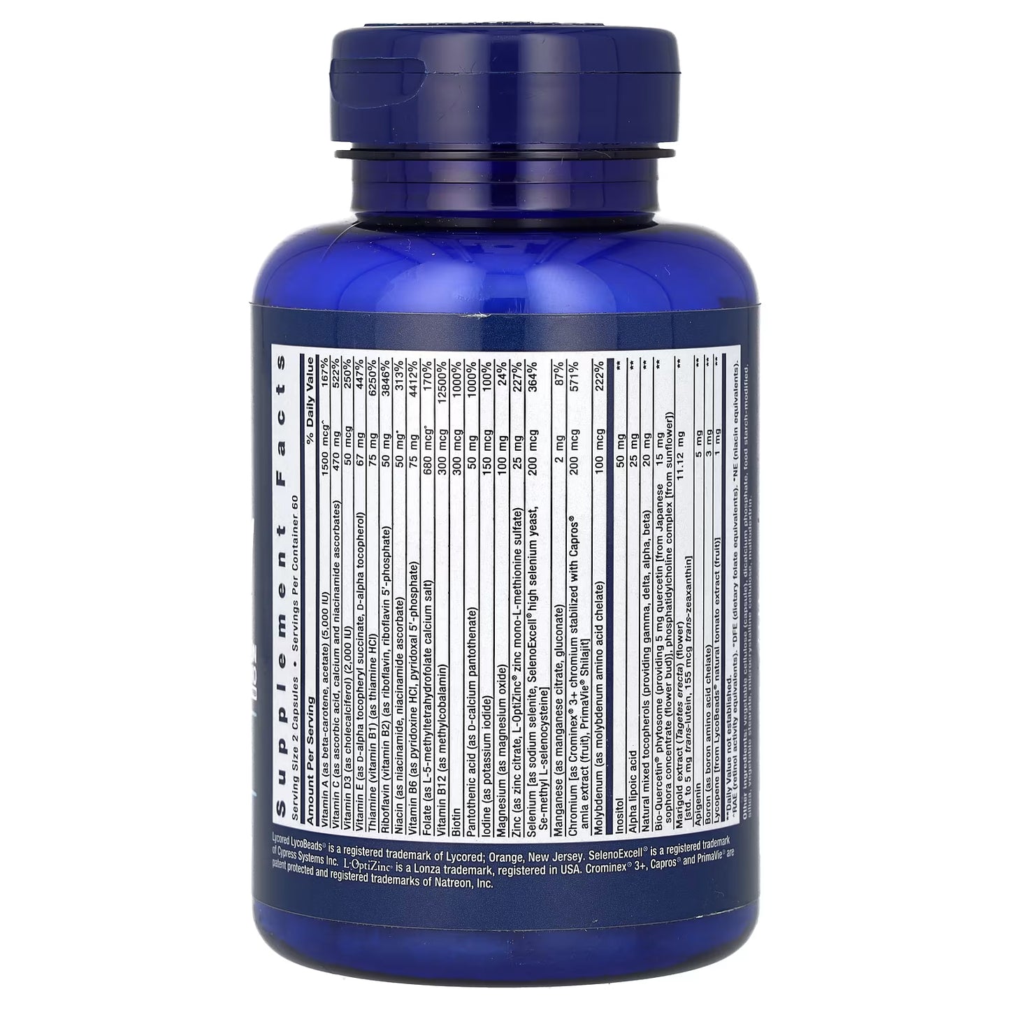 Life Extension, Two-Per-Day Multivitamin, 120 Capsules