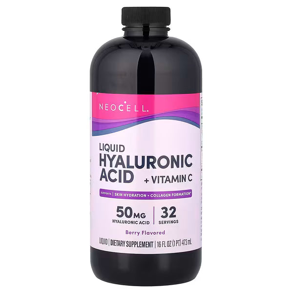 نيو سيل، حمض الهيالورونيك السائل + فيتامين سي، توت، 16 أونصة سائلة (473 مل) 