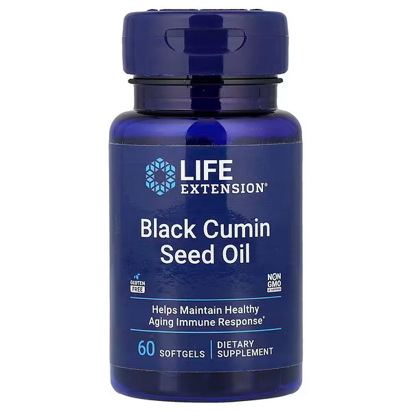 Life Extension, Black Cumin Seed Oil, 60 Softgels (500 mg per Softgel)
