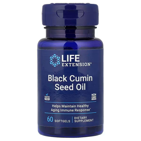 Life Extension, Black Cumin Seed Oil, 60 Softgels (500 mg per Softgel)