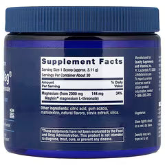Life Extension, Neuro-Mag®, Magnesium L-Threonate, Tropical Punch, 3.293 oz (93.35 g)