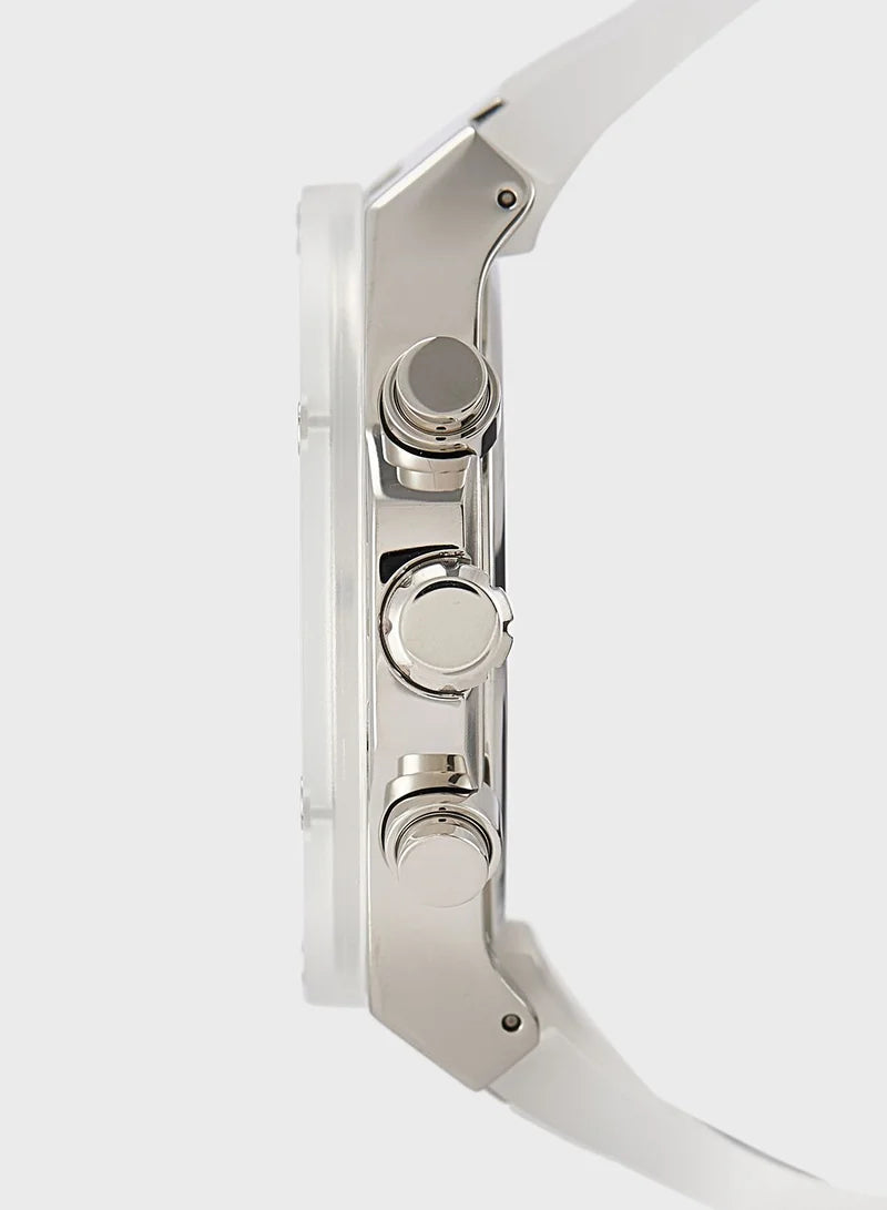 ساعة GUESS التناظرية 