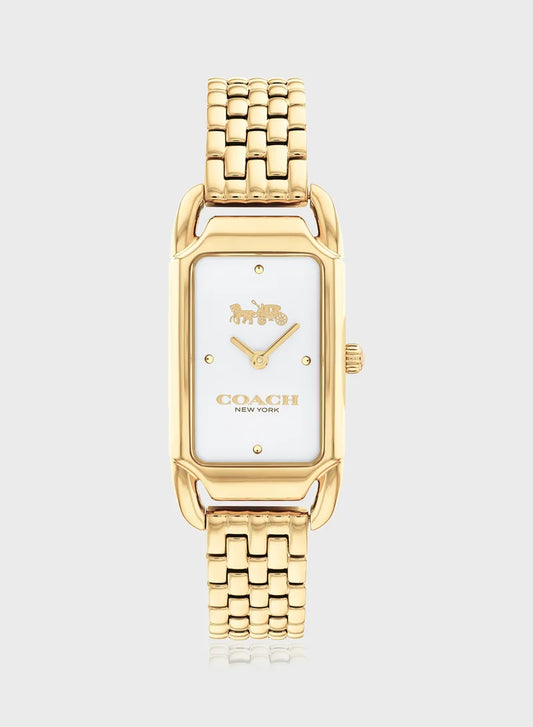 COACH Analogue Watch with Steel Bracelet