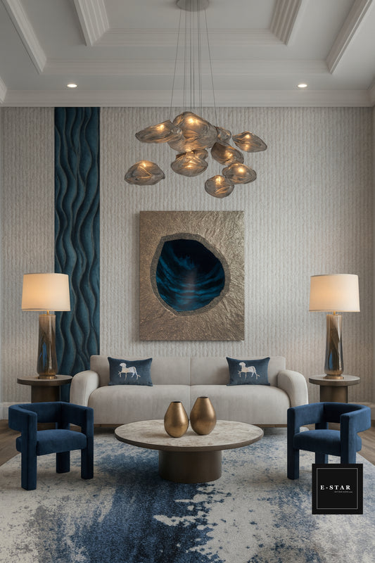 MODERN LIVING ROOM E-DESIGN