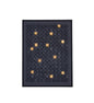 Black & Gold dots wall art 90x120cm
