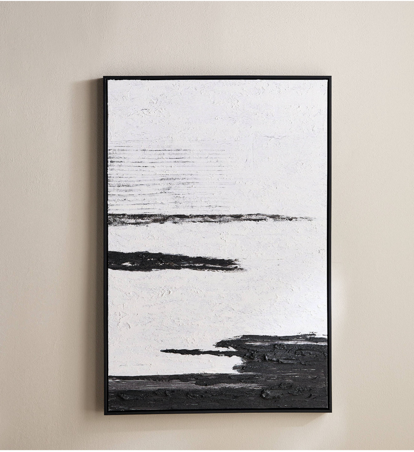 Black & white canvas art  80x120cm