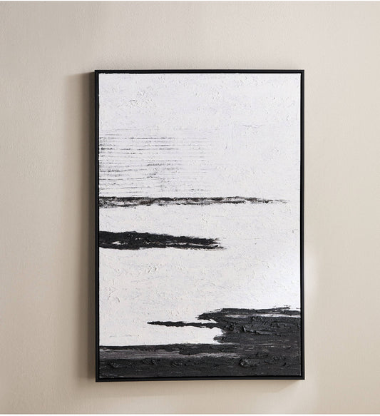 Black & white canvas art  80x120cm