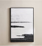 Black & white canvas art  80x120cm