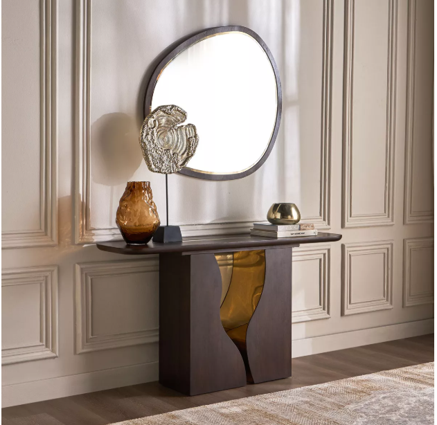 Ahab Console Table with Mirror