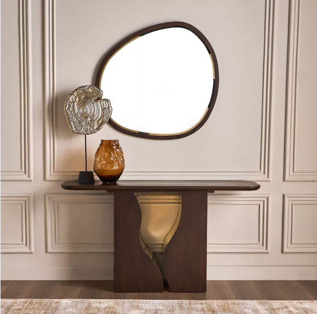 Ahab Console Table with Mirror
