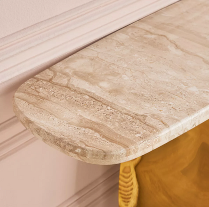 Aqiya Console Table with Mirror