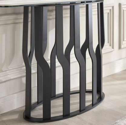 Treccio Console Table with Mirror
