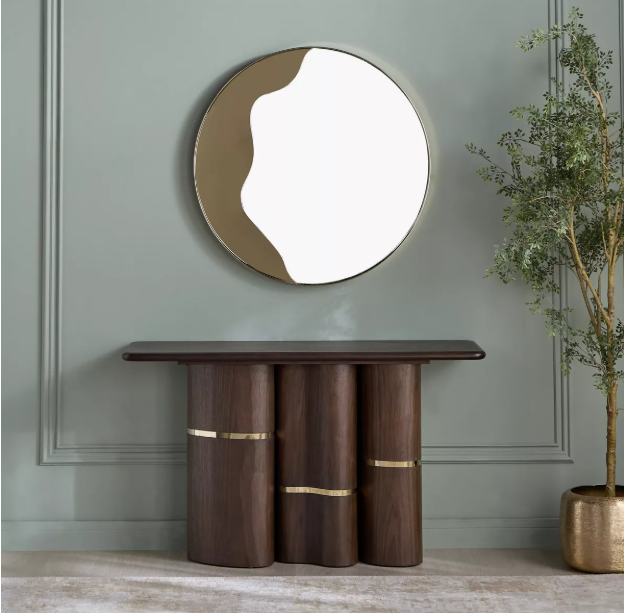 Ose Console Table with Mirror