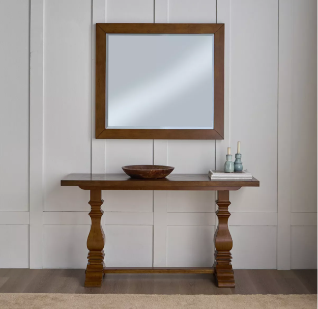 Actor Console Table with Mirror