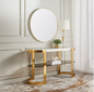Laide Console Table with Mirror