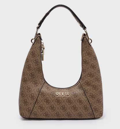 Guess   CALISTA Logo Patterned Shoulder Bag