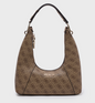 Guess   CALISTA Logo Patterned Shoulder Bag