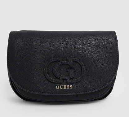 Guess  CALEBRA Logo Appliqued Flap Convertible Crossbody Bag