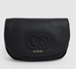 Guess  CALEBRA Logo Appliqued Flap Convertible Crossbody Bag