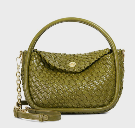Dune London DINIDELIBERATE Braided Top-Handle Bag