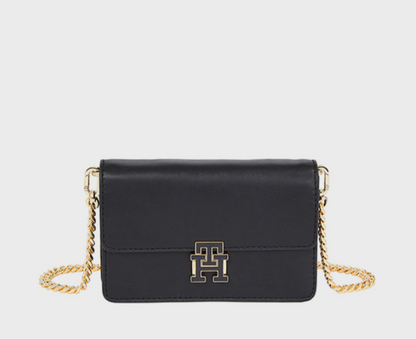 Tommy Hilfiger  Monogram Plaque Crossbody Bag