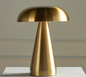 Metal Touch Table Lamp with USB - 21 cm